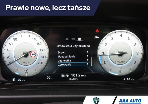 Hyundai i20 cena 73000 przebieg: 4149, rok produkcji 2023 z Lubycza Królewska małe 211